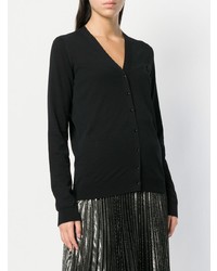 Женский черный кардиган от Rochas