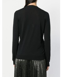 Женский черный кардиган от Rochas