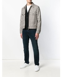 Мужской черный кардиган от Laneus