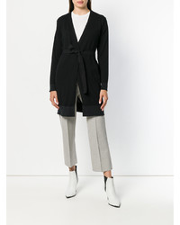 Женский черный кардиган от MM6 MAISON MARGIELA