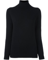 Женский черный кашемировый свитер от Allude