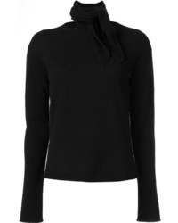 Женский черный кашемировый свитер от Chloé