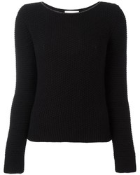Женский черный кашемировый свитер от Fabiana Filippi