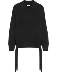 Женский черный кашемировый свитер от Frame