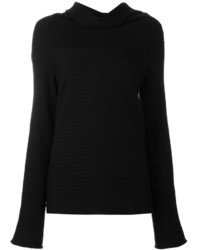 Женский черный кашемировый свитер от Malo