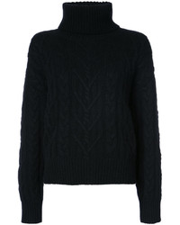 Женский черный кашемировый свитер от Nili Lotan