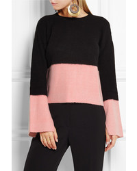 Женский черный кашемировый свитер от Marni