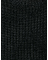 Женский черный кашемировый свитер от Joseph