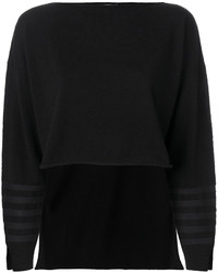 Женский черный кашемировый свитер от Sonia Rykiel