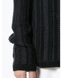 Женский черный кашемировый свитер от Maiyet