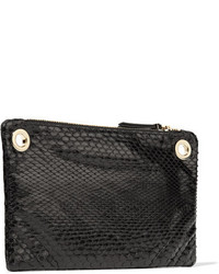 Черный клатч с пайетками от The Row