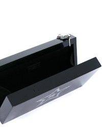 Черный клатч со звездами от Stella McCartney