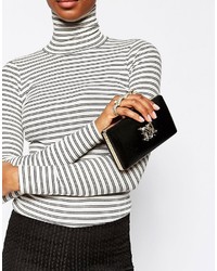 Черный клатч от Love Moschino