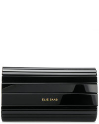 Черный клатч от Elie Saab