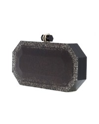 Черный клатч от Marchesa