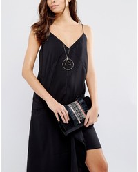 Черный клатч от Miss KG