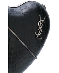 Черный клатч от Saint Laurent