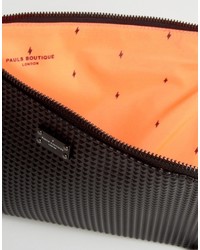 Черный клатч от Pauls Boutique