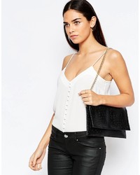 Черный клатч от Asos