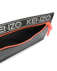 Черный клатч от Kenzo