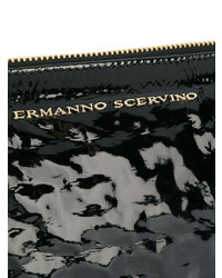 Черный клатч от Ermanno Scervino