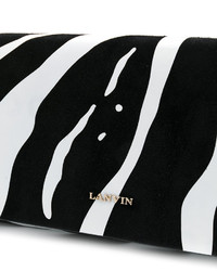 Черный клатч от Lanvin