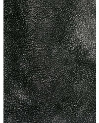 Мужской черный кожаный бомбер от Gucci