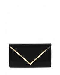Черный кожаный клатч от Aldo