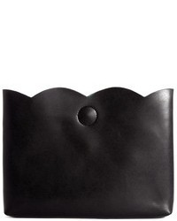 Черный кожаный клатч от Asos