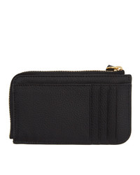 Черный кожаный клатч от Chloé