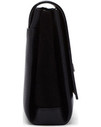 Черный кожаный клатч от Proenza Schouler