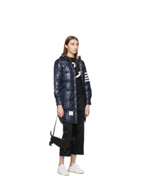 Черный кожаный клатч от Thom Browne