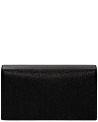 Черный кожаный клатч от Saint Laurent