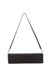 Черный кожаный клатч от Rick Owens