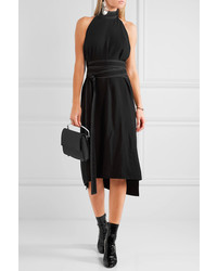 Черный кожаный клатч от Eddie Borgo