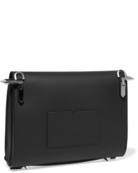 Черный кожаный клатч от Eddie Borgo