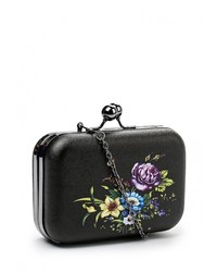 Черный кожаный клатч от Calipso