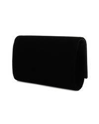 Черный кожаный клатч от Giuseppe Zanotti Design