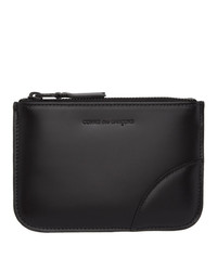 Черный кожаный клатч от Comme des Garcons Wallets