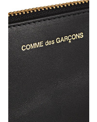 Черный кожаный клатч от Comme des Garcons