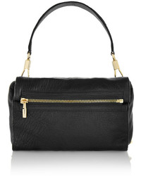 Черный кожаный клатч от Elizabeth and James