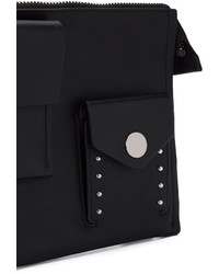Черный кожаный клатч от 3.1 Phillip Lim
