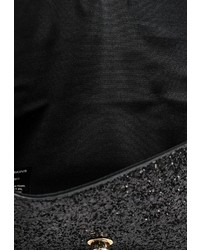 Черный кожаный клатч от Dorothy Perkins