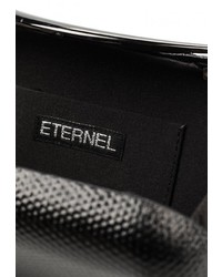 Черный кожаный клатч от Eternel