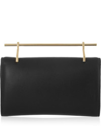 Черный кожаный клатч от M2Malletier