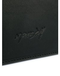 Черный кожаный клатч от Marsèll