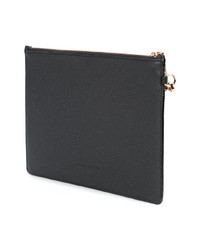 Черный кожаный клатч от Sophia Webster