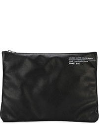 Черный кожаный клатч от Golden Goose Deluxe Brand