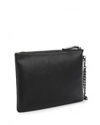 Черный кожаный клатч от J.B4