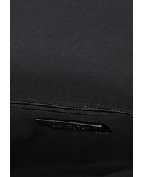 Черный кожаный клатч от Jennyfer